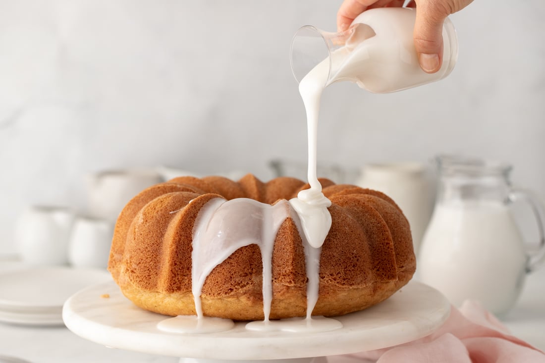 Super Moist, From Scratch, Gluten-Free Vanilla Bundt Cake | Chef Janet